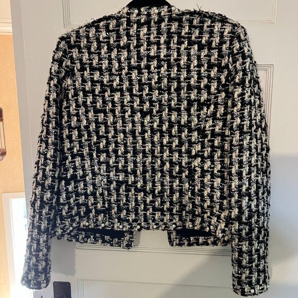 IRO Paris Faux Pearl Tweed Jacket - Picture 8 of 11